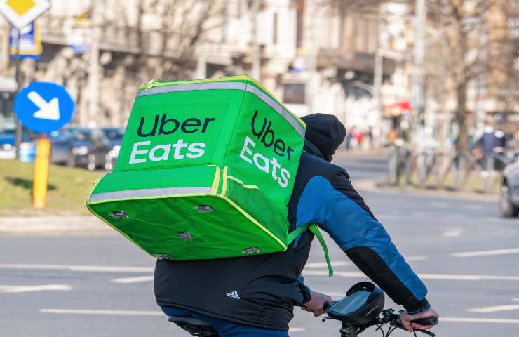 Uber Eats come lavorare