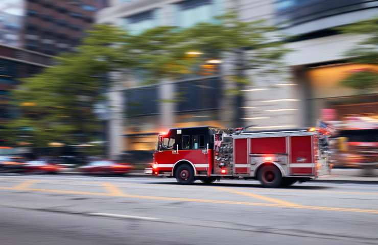 vigili del fuoco camion